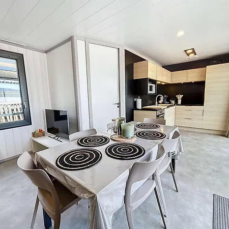 6 Pers. A Jullouville - Piscine Chauffee, Proche Et Commerces - Fr-1-361-541 Chalet Saint-Pair-sur-Mer