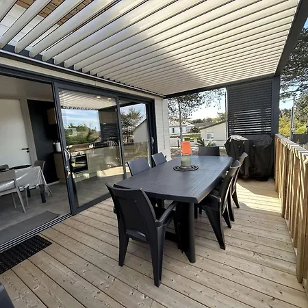 6 Pers. A Jullouville - Piscine Chauffee, Proche Et Commerces - Fr-1-361-541 Saint-Pair-sur-Mer
